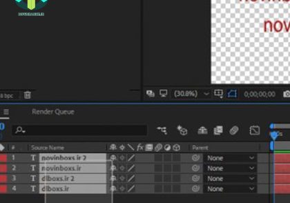 Place text instead of text in After Effects